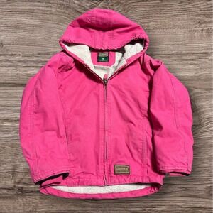 C.e. Schmidt Workwear Jacket Youth‎ S Lined Canvas Waterproof Hot Pink
